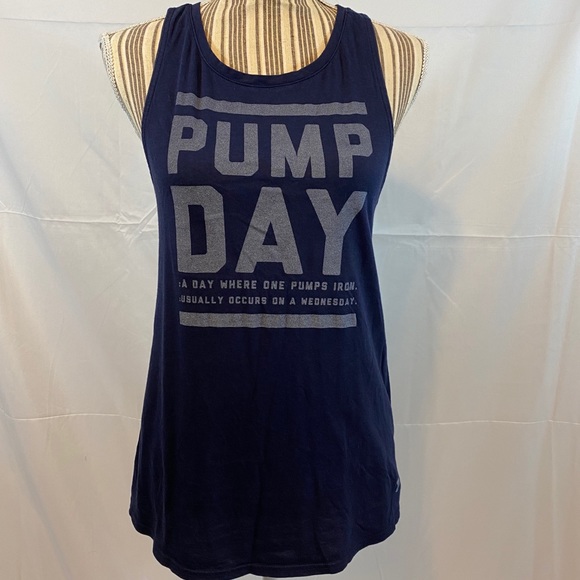 Under Armour navy tank top ‘pump Day’ - Picture 3 of 11